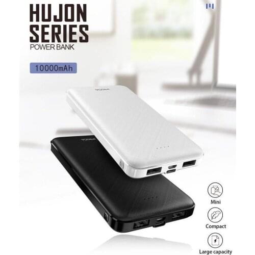 10000mAh Power Bank Portable Charging USB-C 10000 mAh Slim External Battery Charger Pack For iPhone Xiaomi mi PoverBank