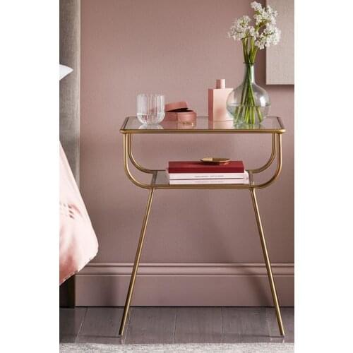 Gold Geyik Side Table