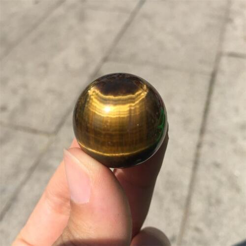 1pcs cute natural tiger eye stone sphere energy quartz crystal ball reiki healing spar help with meditation