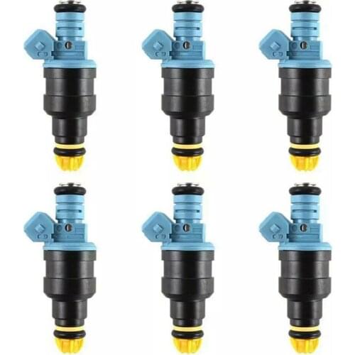 6Pcs Car Fuel Injector for -BMW 3 E30 E36 5 E34 8 E31 7 E32 E38Z1 0280150715 1734776