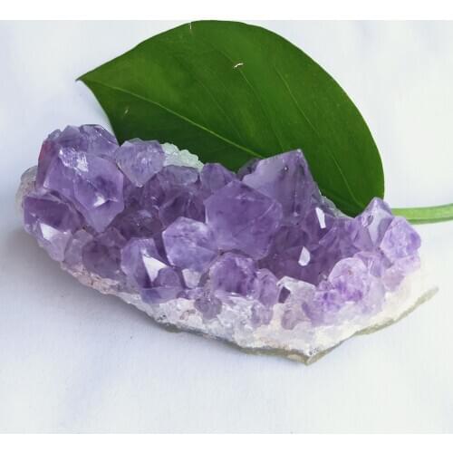 60 g Crystal cluster Natural small amethyst quartz Stone vug Crystals Healing home decor