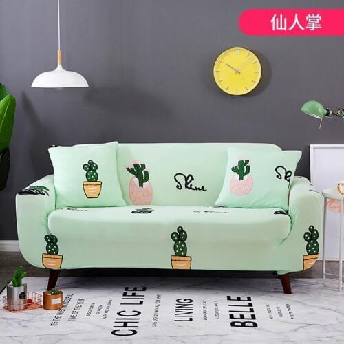 Elastic Sofa Cover for Living Room Sectional Couch Slipcovers Furniture Protector Sofa Cover Stretch Spandex 1/2/3/4 Seater