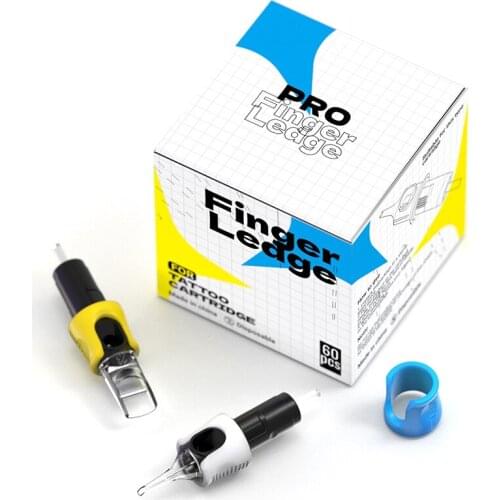 60pcs Finger Ledge Silcagel for Tattoo Cartridge Hold Firmly Finger Rest Combo Compatible For Tattoo Cartridge Needles