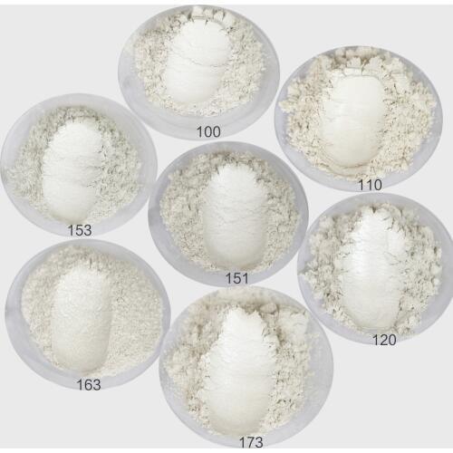 50g White Pearl Powder Mineral Mica Powder in DIY Soap Craft Painting Car Cosmetic Dye Acrylic Paint Pigment Powder Coating