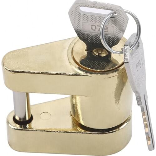 Trailer Coupler Padlock Solid Brass Trailer Locks For Hitch Security Protector Theft Protection Auto Repalcement Parts