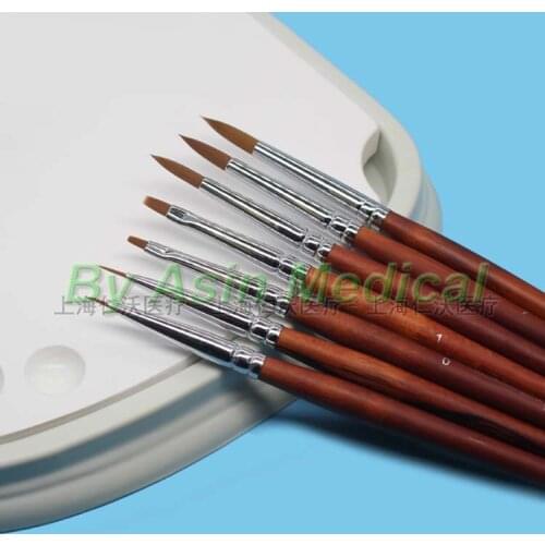New 1 sets Porcelain pen Glazed pen Dental technician tools