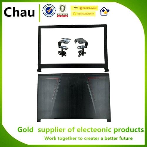 New For MSI WE73 Series 8SK 8SJ Mobile Workstation LCD Back Cover Rear Lid +Lcd Front Bezel Cover