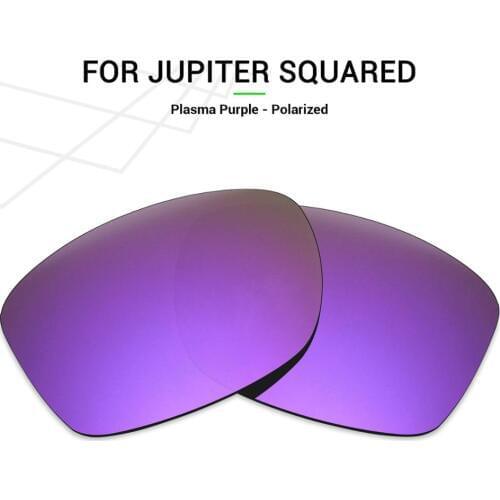 Mryok POLARIZED Replacement Lenses for Oakley Jupiter Squared Sunglasses Plasma Purple