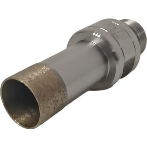 Conjoined Screw thread handle Drill Bit for Glass Drill Machine,Belgium Thread Mount YG 1/2