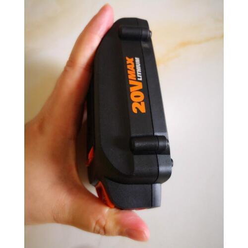 LED 2000mah 2500mah Li-ion Battery for Worx 20v worx 3520 3525 3575 3578 2A 6A 100-240 Charger for WA3742 WA3835 WA3847