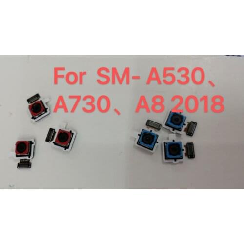 Rear Back Main & Front Facing Selfie Camera For Samsung Galaxy A9 A8 A6 Plus 2018 Big Small Module Ribbon Flex Cable Parts