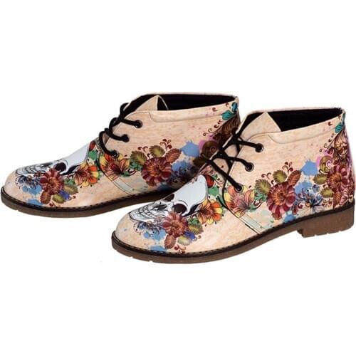 Digital printed women hashpapi boots