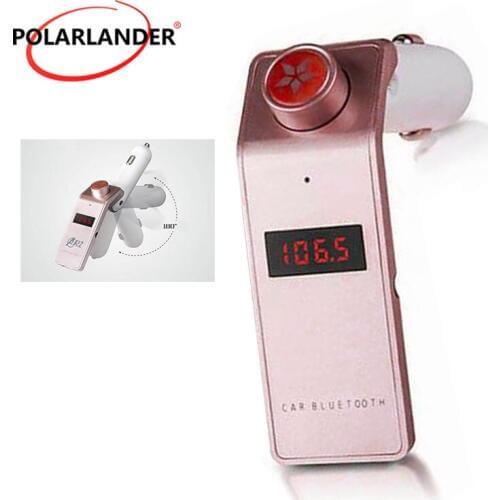 Car Bluetooth FM Transmitter Kit MP3 PlayerModulator Handsfree LCD with Dual USB Charger