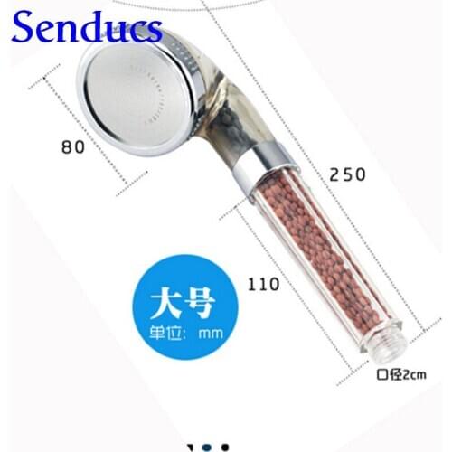 Free shipping Newly product ABS hand shower with 1.5m shower hose of healthy bathroom hand shower with water saving shower head