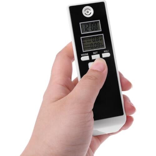 PFT-661S Digital Breath Alcohol Tester with Backlight Breathalyzer Driving Essentials 87HE