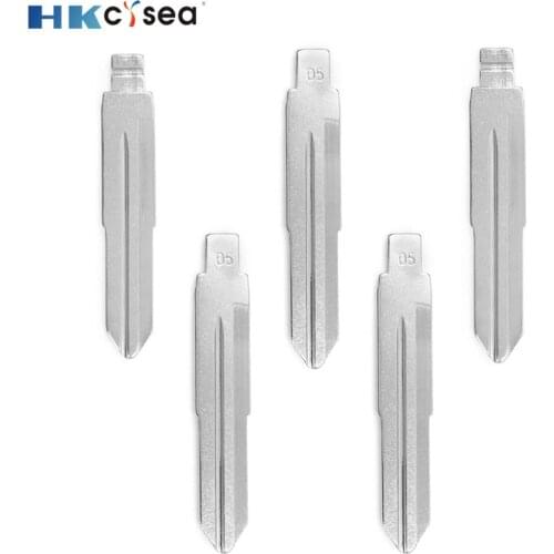 HKCYSEA KD#05 KD Remote Uncut Blank Metal Blade Type #05 for Suzuki for Chevrolet Remote Car Key Remote Blade Replacement