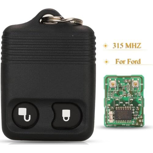 Jingyuqin 2 Buttons Original Smart Remote Car Key Fob 315Mhz For Ford Escape Explorer 2001 - 2007