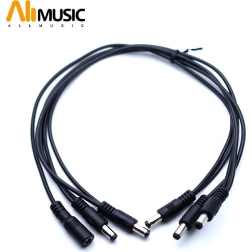 Mooer "Mary Chain" Series PDC-5S 1 to 5 Way Straight Plug Multi Pedal Power Cable