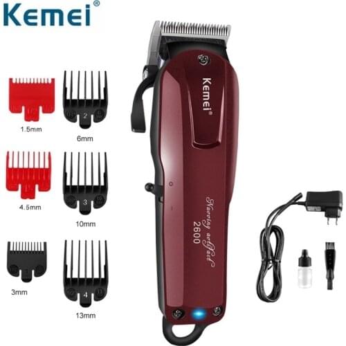Kemei professional hair clipper electric hair trimmer powerful hair shaving machine hair cutting beard electric razor 100-240V