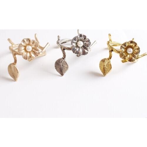 10pcs Modern home decoration wedding table supplies napkin ring jewelry hotel restaurant mouth cloth ring