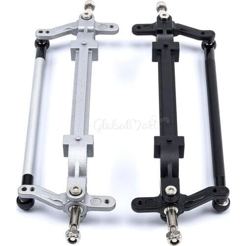 1PCS Metal Front Axle with Steering Link for 1/14 Tamiya Tractor Truck RC Car Parts