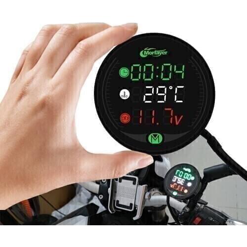 Motorcycle Gauge Display Table Voltmeter Water Temp Clock Time Charge For SUZUKI RM85 RM125 RM250 RMX250 RM 85 125 250 RMX 250