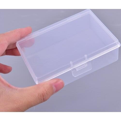 New Transparent 2pcs plastic boxes playing cards container PP storage case packing poker game card box for Board games