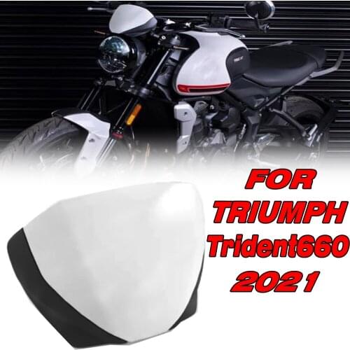The new motorcycle Front Screen Lens Windshield Fairing Windscreen Deflector for Triumph Trident 660 trident TRIDENT660