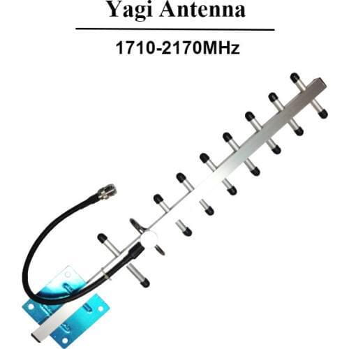 Wholesale 13dBi Outdoor Yagi Antenna GSM 1800 UMTS 1900 3G 2100 4G LTE 1800 1700 Signal Booster 3G Yagi Antenna External Use #15