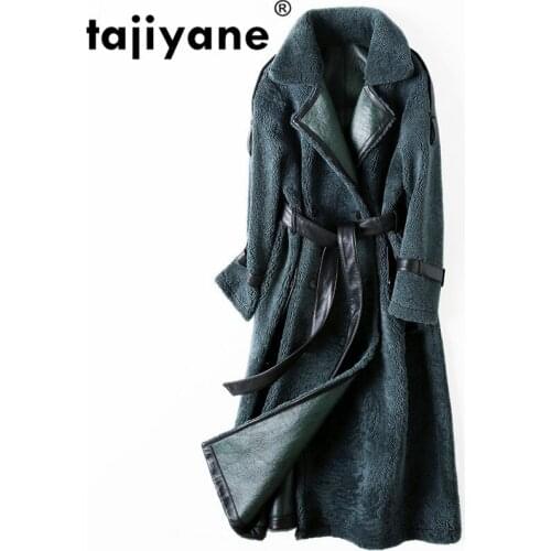 Autumn Jacket Winter Women Clothes 2021 Korean Real Fur Coat Sheepskin Coat 100% Wool Coat Women Tops Sheep Shearling Fur ZT1584