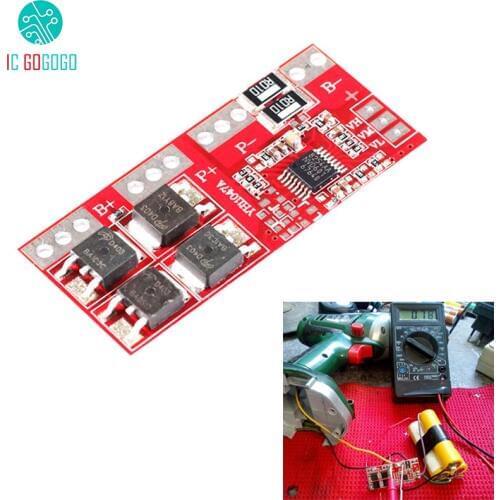 4S 30A High Current board Li-ion Lithium Battery 18650 Charger Protection Board Module 14.4V 14.8V 16.8V Overcharge Protection
