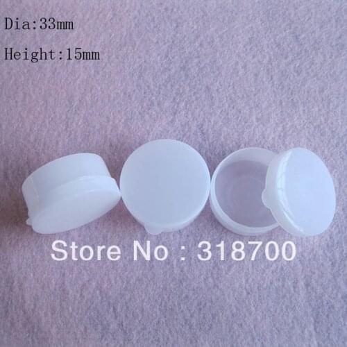 Portable Empty 10g Plastic cream make up bottles cosmetic container pp jar cream jar cosmetic packaging