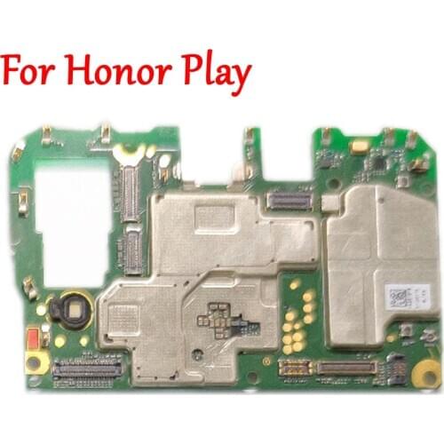 Tested Work Original Unlock Motherboard For Huawei Honor Play Cor-L29 Cor-AL00 Logic Circuit Electronic Chips Main Board