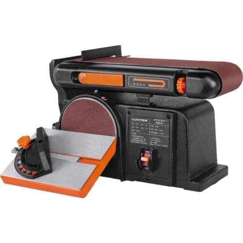 LUXTER Belt Grinding Woodworking Sanding Polishing Machine Bench Grinder Multi-Functional