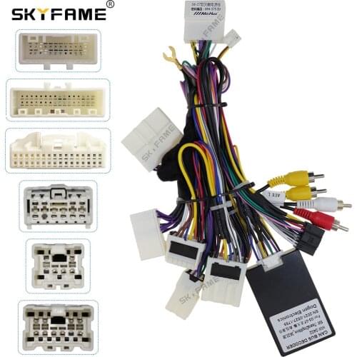 SKYFAME Car Wiring Cable Adapter Canbus For ALTIMA TEANA 2003-2007 Full range of models