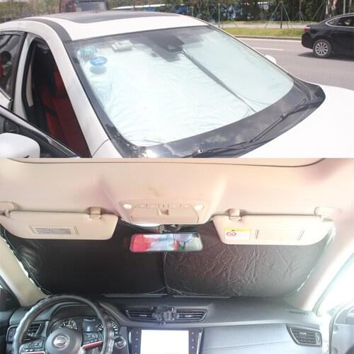 Front Windshield Sun Visor For Ford Kuga Sun Protection Heat Shield Accessories Sunshade