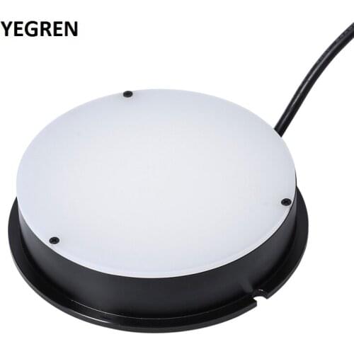 Stereo Microscope Bottom LED Light Source 116 PCS Beads 7W Ring Lamp Adjustable Bottom Illumination for Monocular Microscope