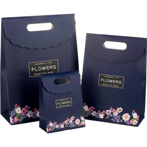 High quality paper bag tote shopping gift bags custom logo with handle,Thank you gift paper packaging bag --XP2192