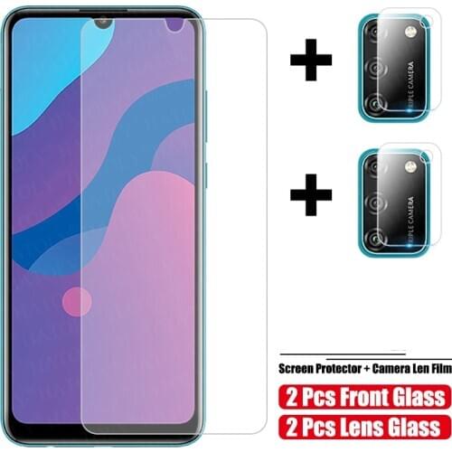 For Huawei Honor 9C Protective Glass 9S 9A 9X Lite Pro Tempered Glas Screen Protector HD Camera Lens Back Film On Honor 9A 9S