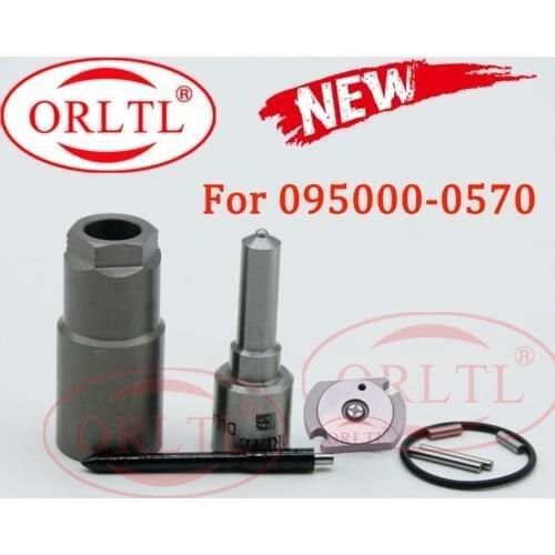 095000-0571 Injector Repair Kits Nozzle DLLA147P747 Diesel Injector Control Valve Orifice Plate for 095000-0570 (23670-27030)