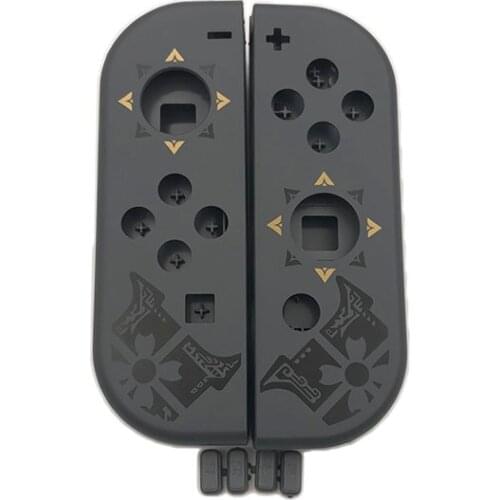10set/lot Replacement Shell For NS switch Monster Hunter RISE Limited Housing Shell Cover for Switch Joycon Cover