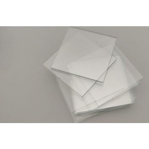 100 Pcs Transparent Square Glass Slides Coverslips Coverslides For Microscope Optical Instrument Microscope cover slip