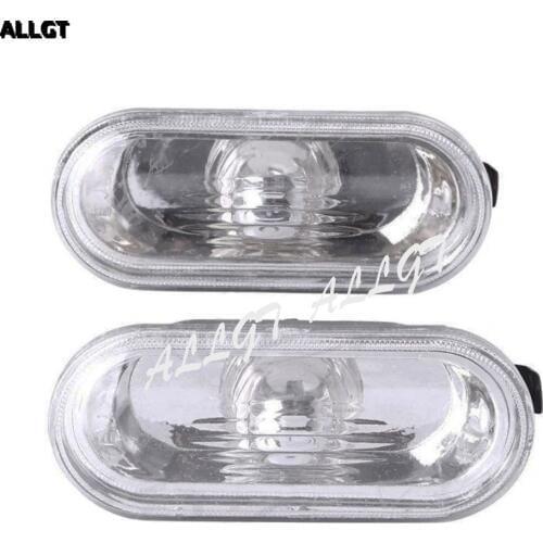2pcs Side Marker Lights for Volkswagen Passat B5/B5.5 & Golf Jetta MK4 1999 2000 2001 2002 2003 2004 2005