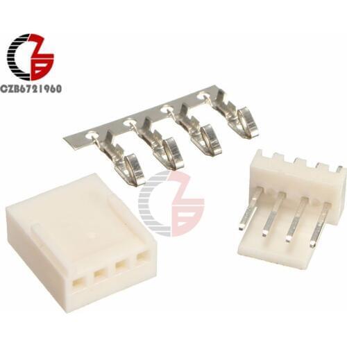 20PCS 4Pin KF2510-4P KF2510 4P 2.54mm Pitch Terminal Housing Header Connectors Adaptor DIY Kits