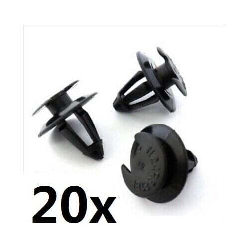 20x For Clips Tapones Corte Interior Para Tarjeta Puerta Paneles de Recorte Forros Bota