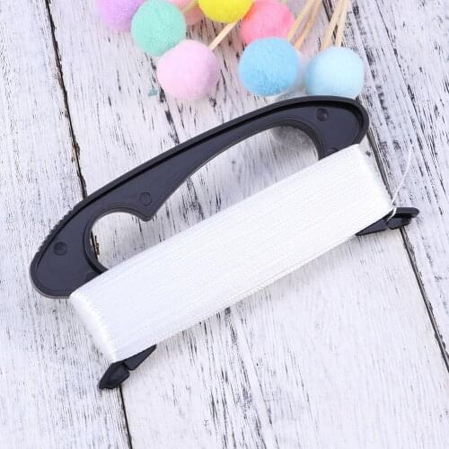 4pcs Kite Spool with 50 Meters Kite Line Portable Outdoor Sports Tool Simple Kite Accessories for Outside (Black)