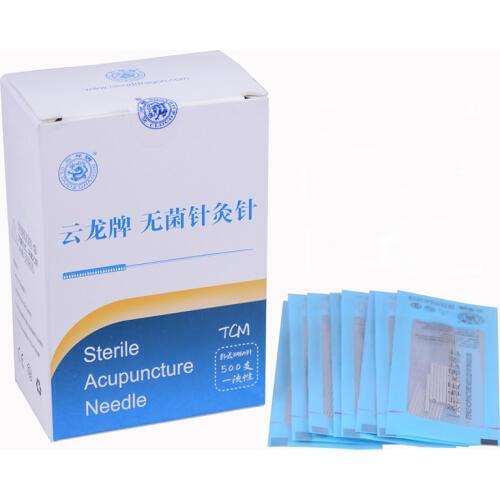 500pcs/box new disposable acupuncture needles yunlong sterile acupuncture needle body acupuncture point Beauty health