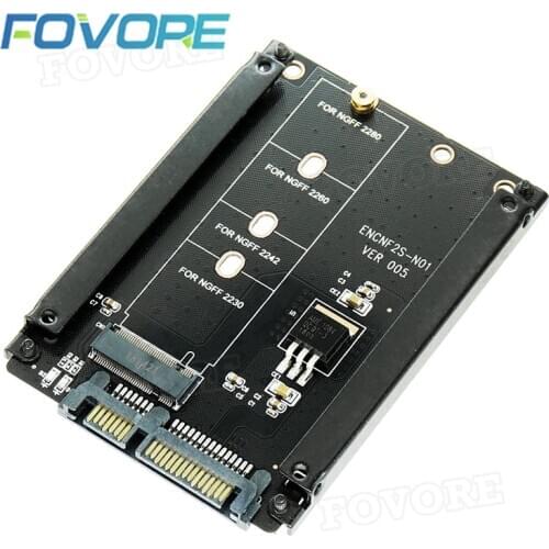 M.2 SATA adapter M2 NGFF B key SSD to 2.5 inch SATA 3.0 III 3 6G adapter adapter M.2 to SATA3 converter controller card