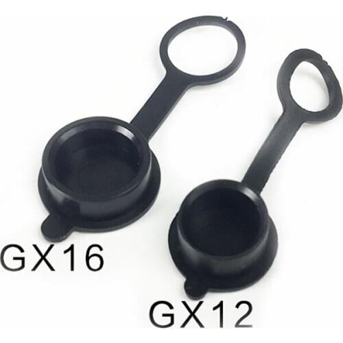 Aviation Plug Socket GX12 GX16 Dust Cap Anti Leakage Protection Sleeve Waterproof Rubber Male Connector Cover