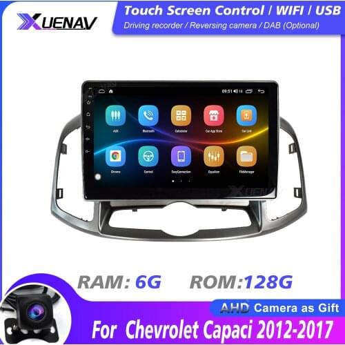 Car GPS radio player for Chevrolet Capaci 2012-2017 Auto Radio Multimedia Player car auto radio stereo player touch screen